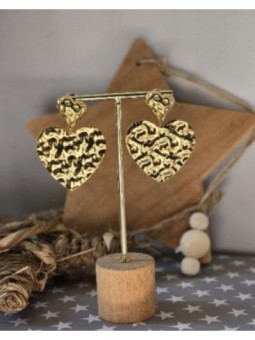 BOUCLE DOUBLE COEUR