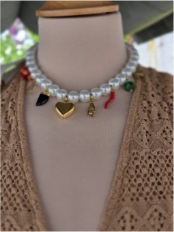 COLLIER PERLES
