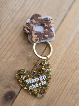 PORTE CLE COEUR
